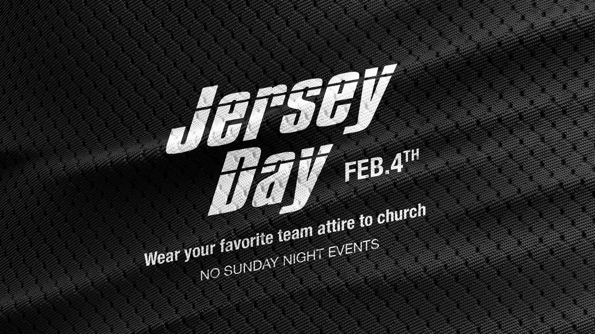 Jersey Day | Oakwood Baptist Church | TX